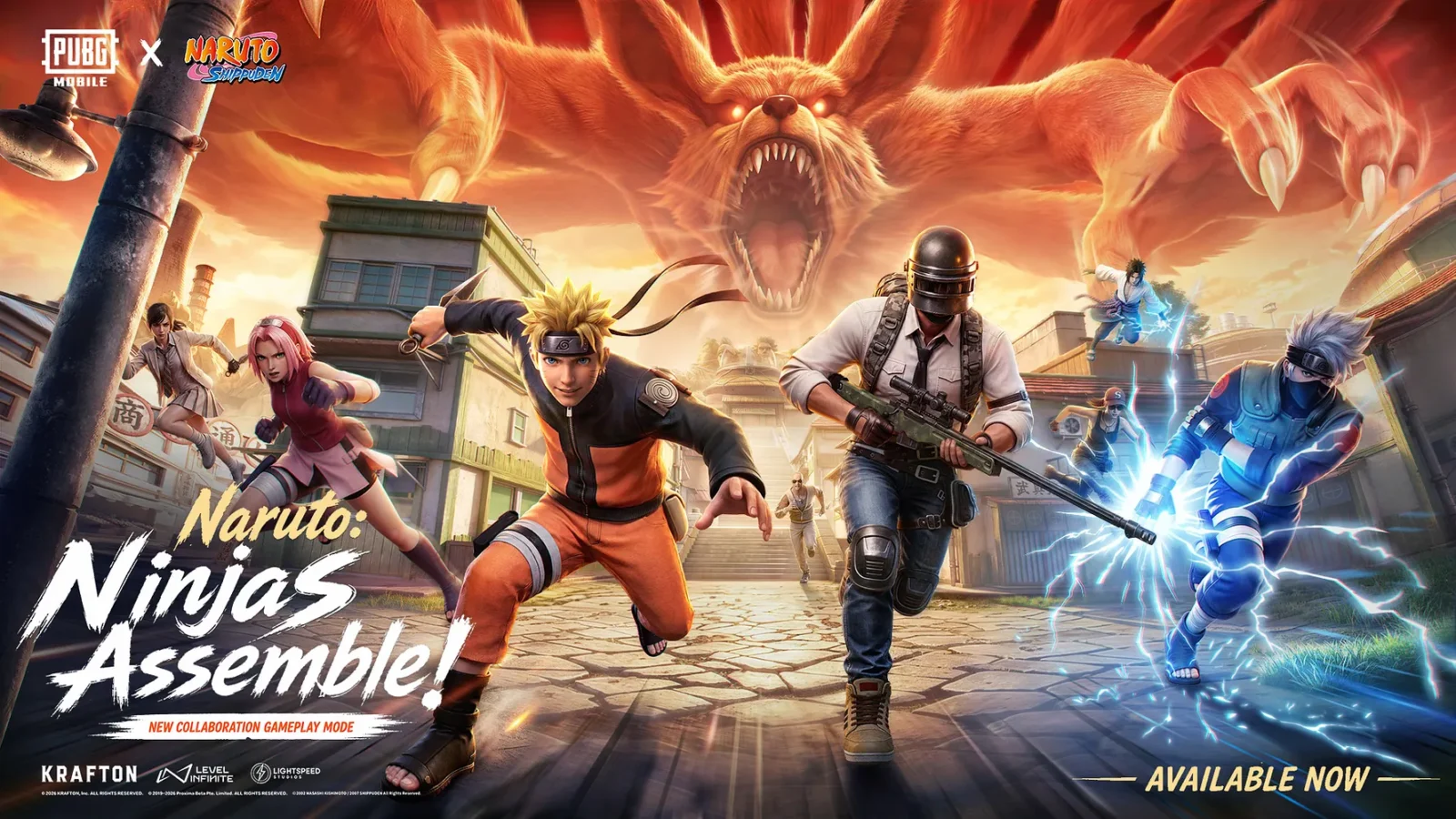 PUBG MOBILE x Naruto Shippuden